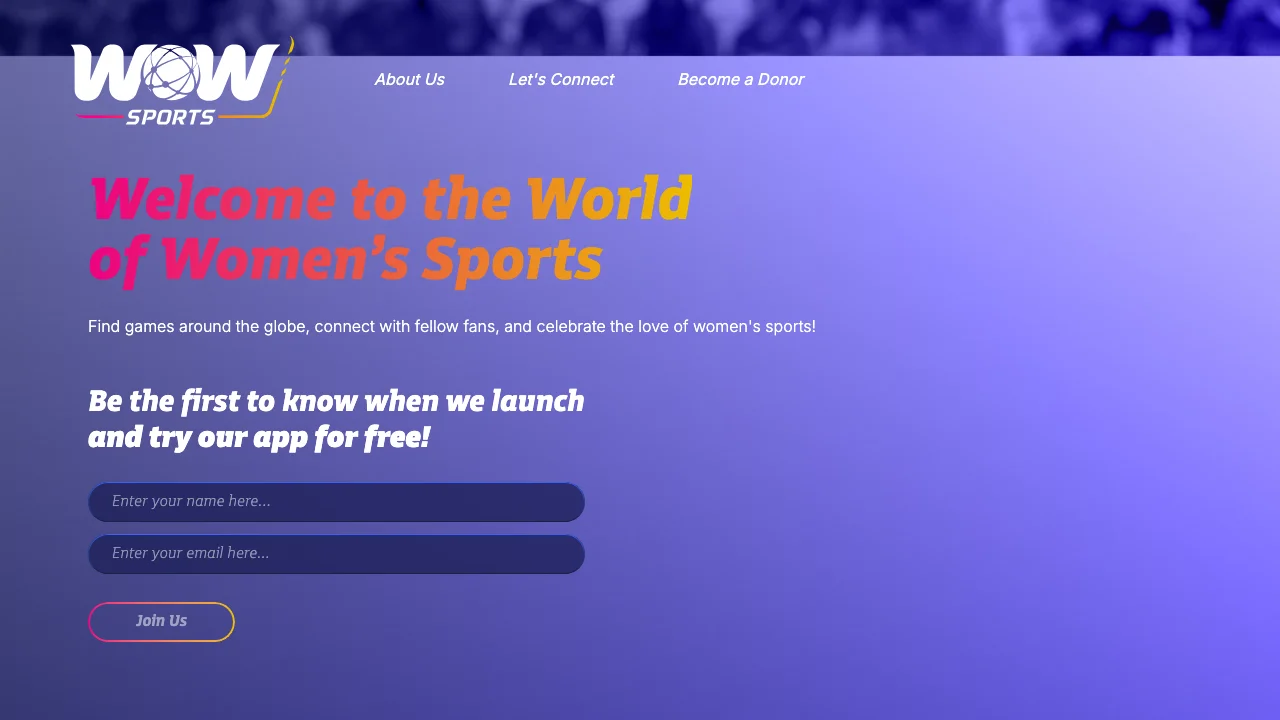 WOW Sports Platform